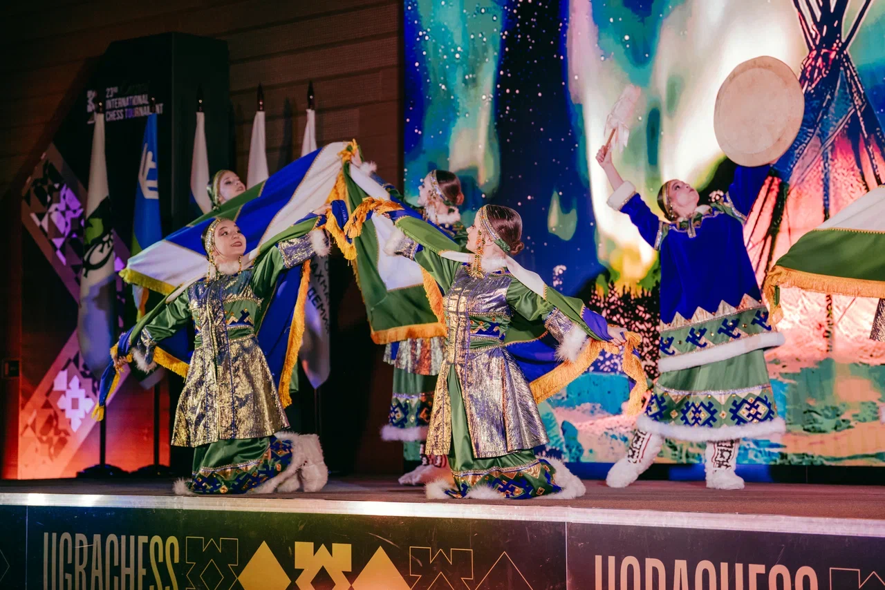 Артисты «Октября» на торжественных церемониях международного шахматного турнира