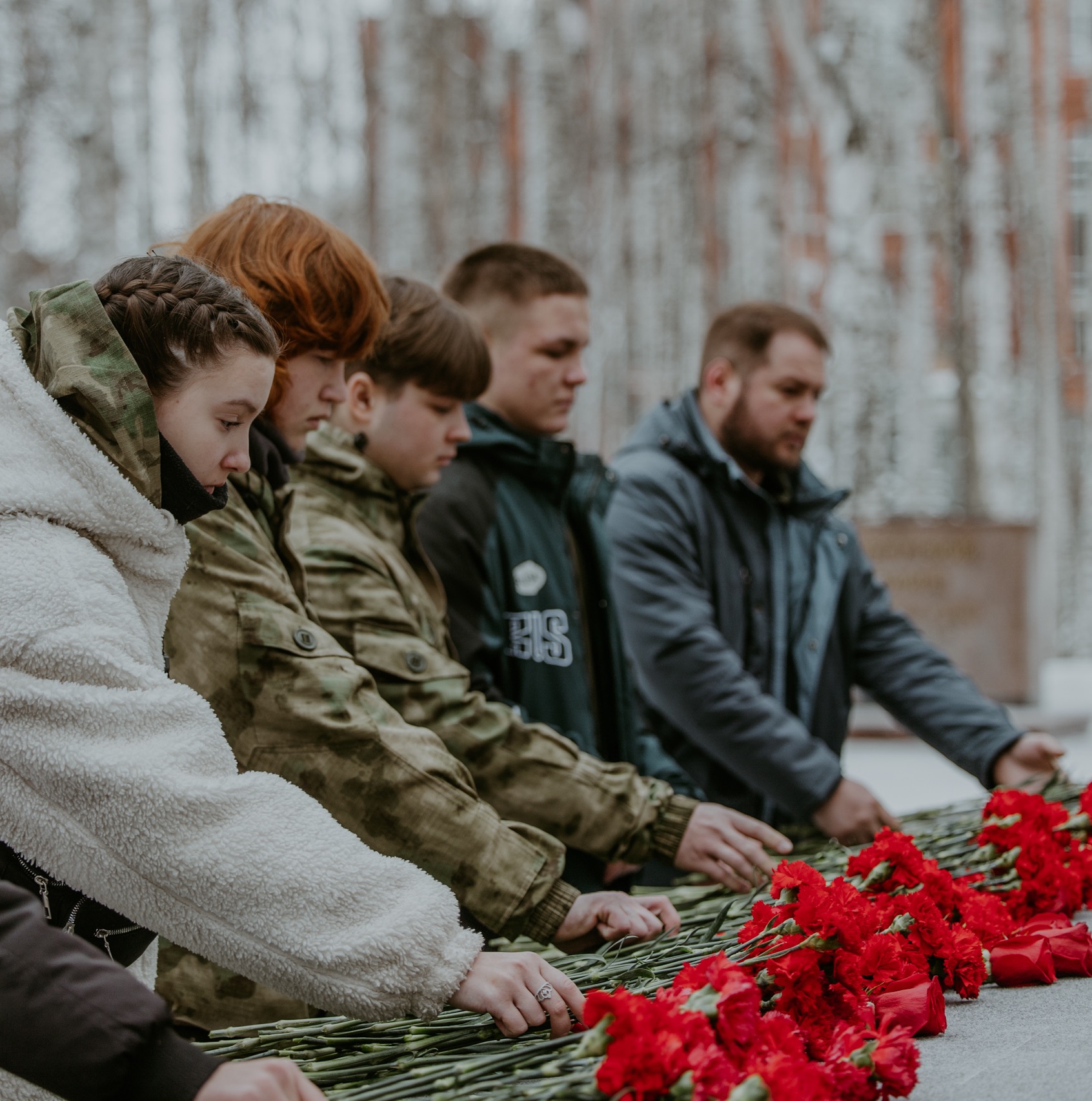 Участники слета Поискового движения России почтили память защитников Родины