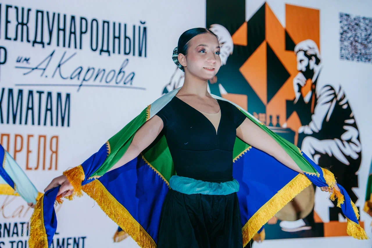 Артисты «Октября» на торжественных церемониях международного шахматного турнира