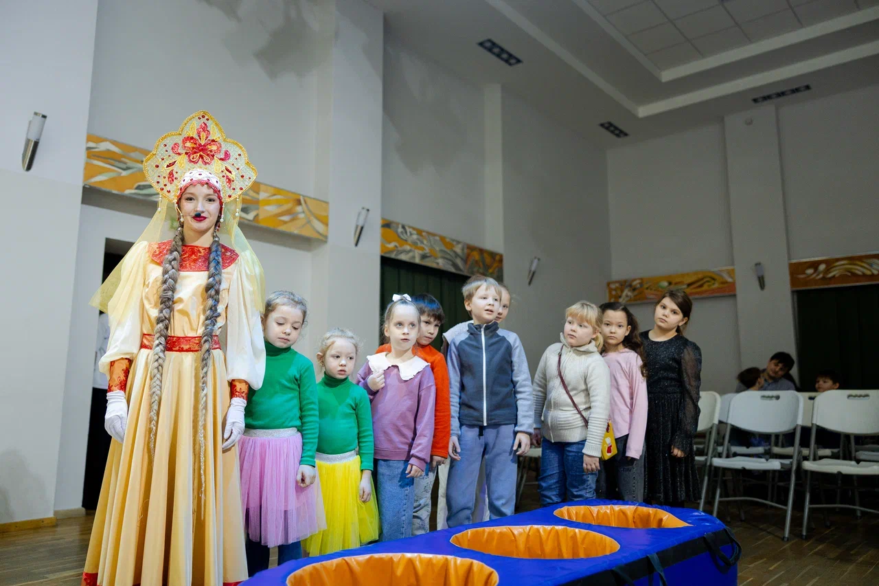 Юные горожане в гостях у Кота Ученого