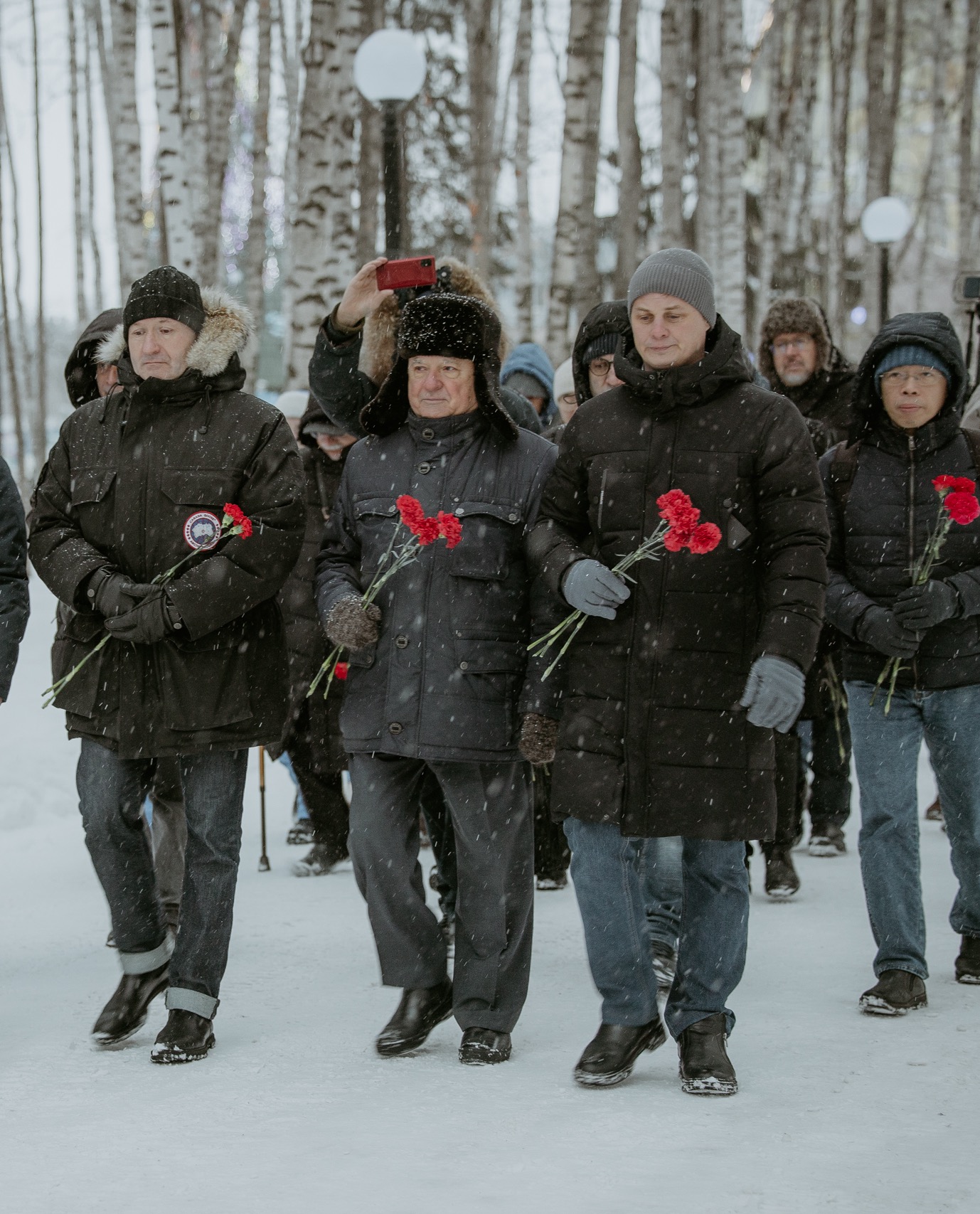 Церемонии возложения в Ханты-Мансийске 