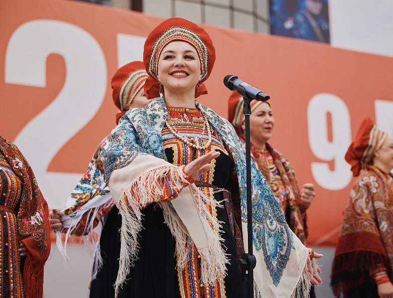 Праздничный «солдатский привал» для защитников Отечества