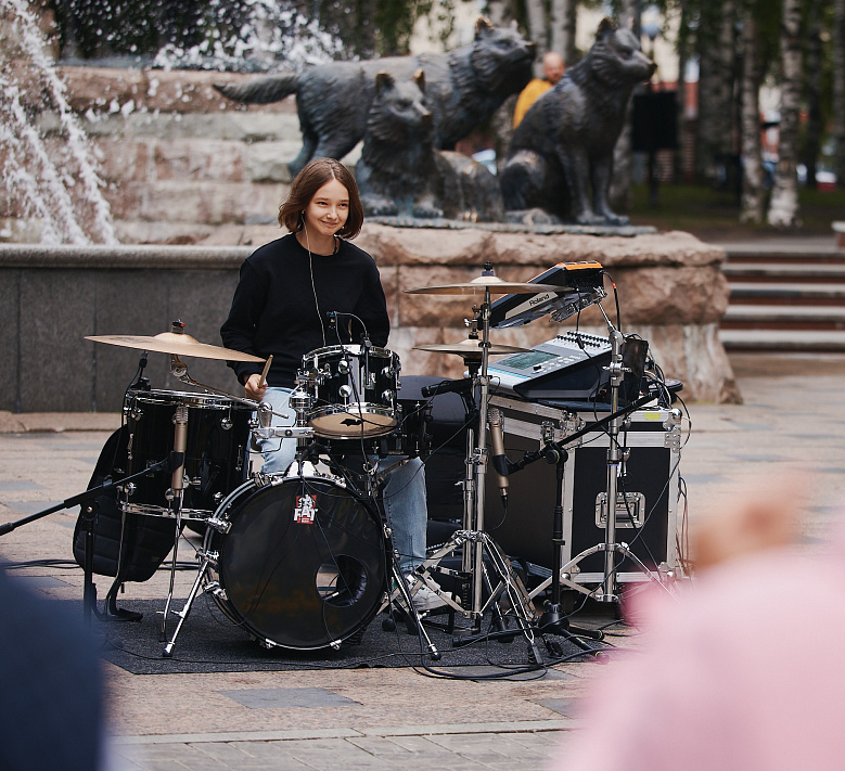 Барабаны в парке: в ритме лета