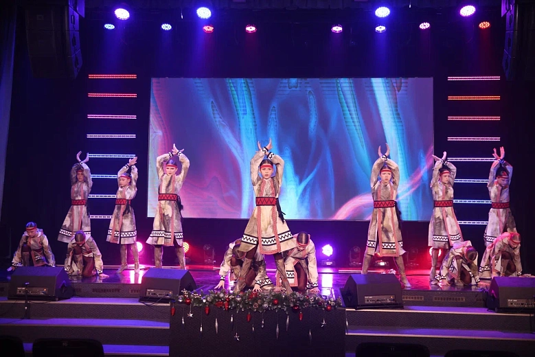 Хореографический коллектив КДЦ «Октябрь» принял участие в съемках музыкального телеканала