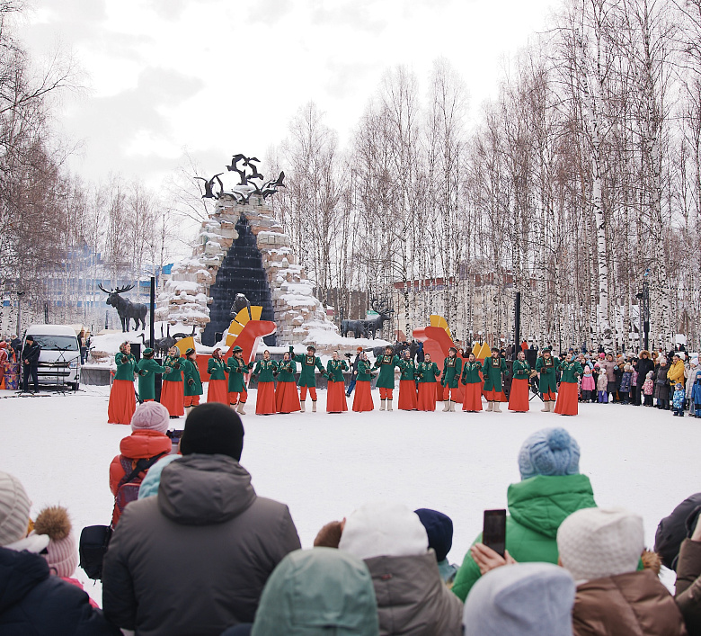 Ханты-Мансийск встретил весну
