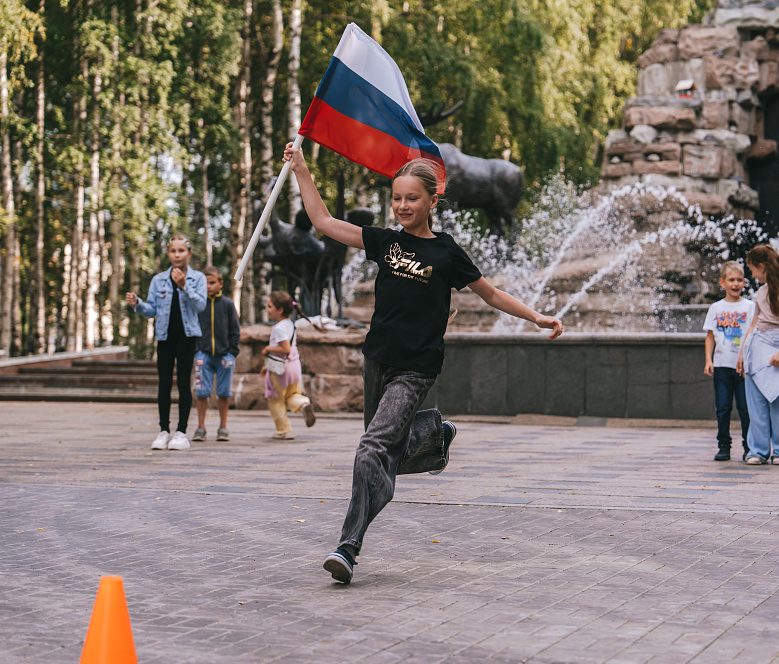 Детям о флаге России 